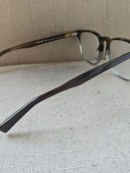 Warby Parker Eyeglasses Frame Brown/Gray Tone VAUGHAN 325 Unisex Eyewear Glasses main image 12